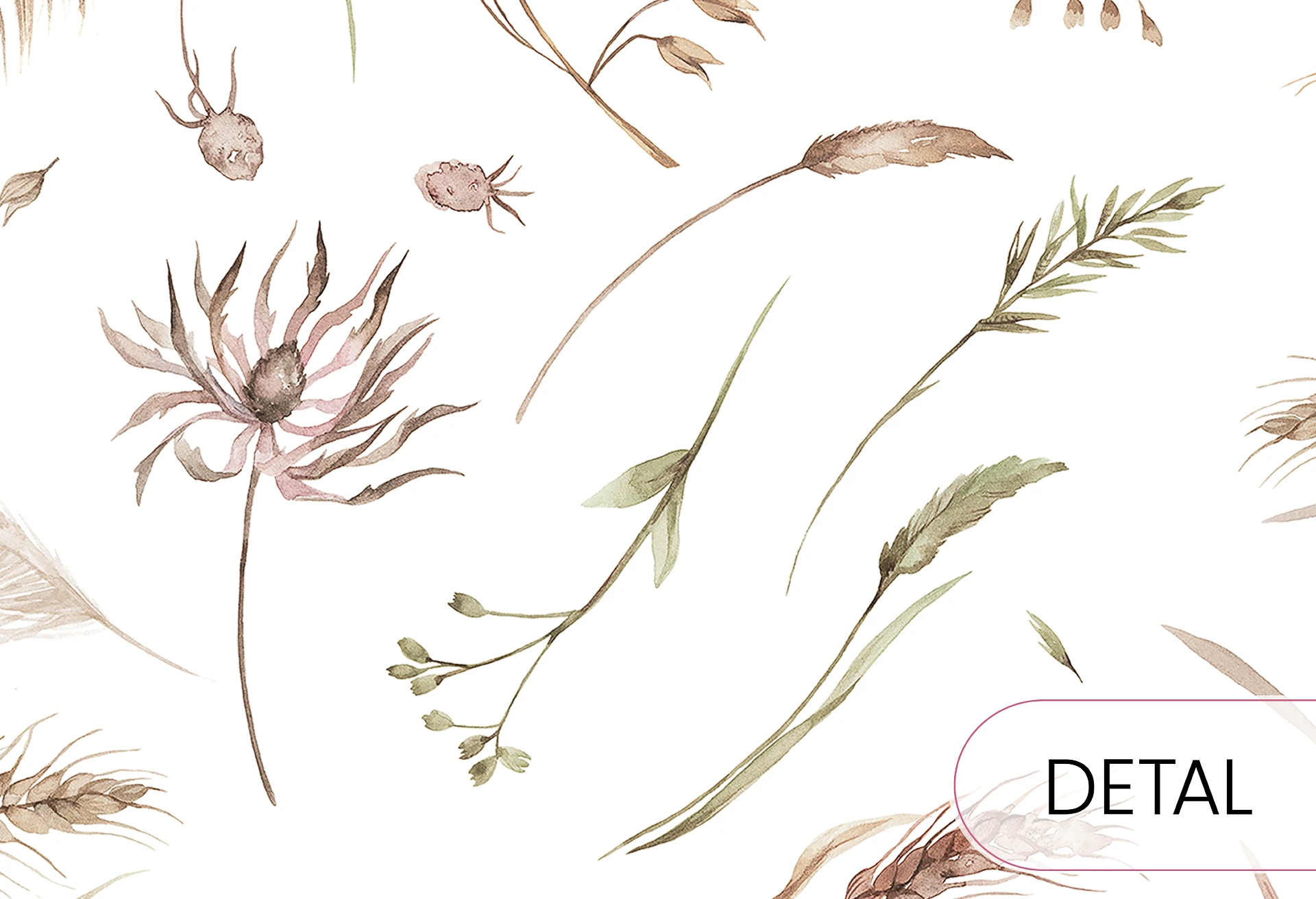 ŁĄKA MOTYLI - bright - tapeta w motyle