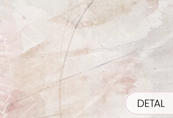 BALLET - lila - tapeta z baletnicą do pokoju dziewczęcego - detal