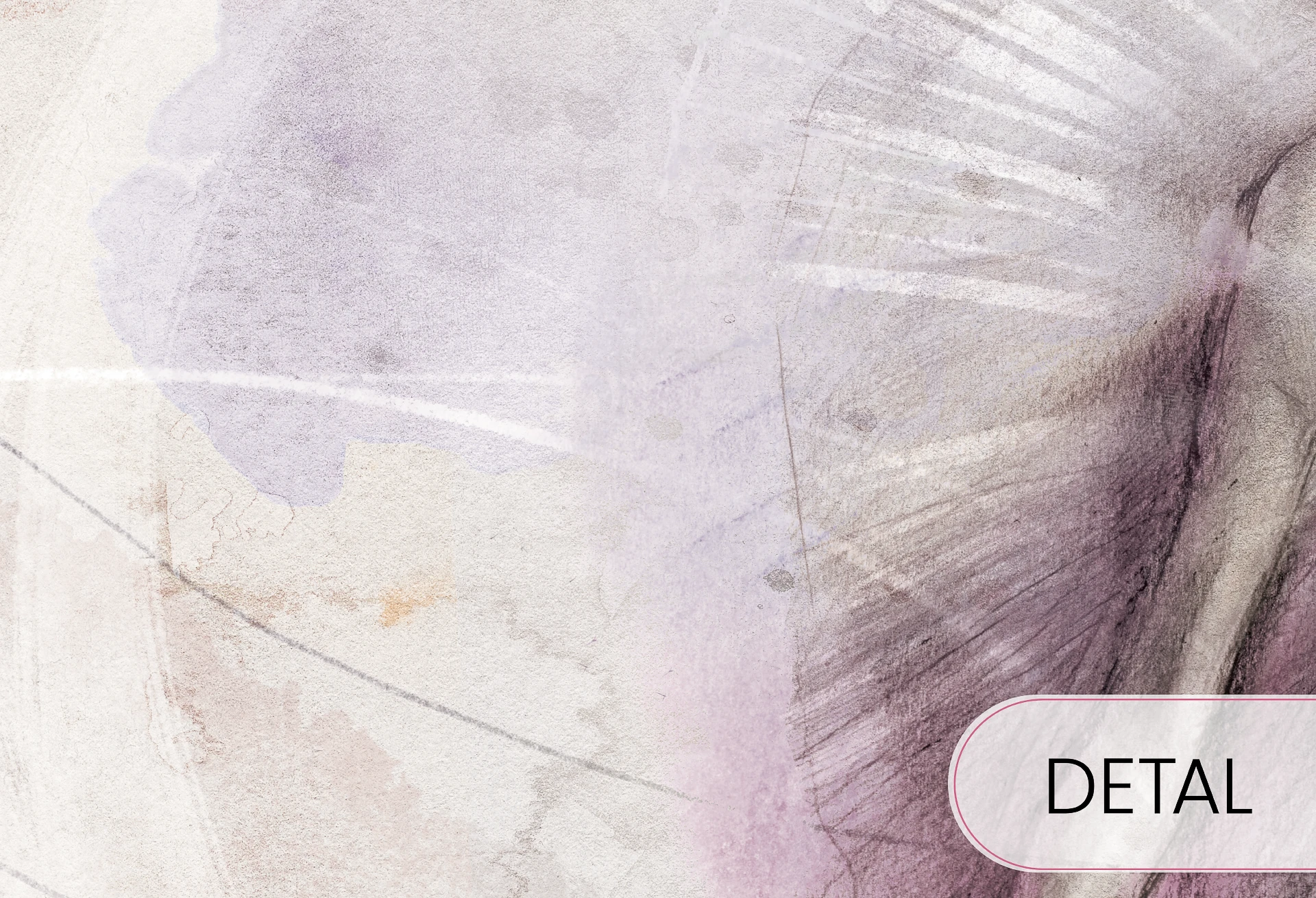 BALLET - lila - tapeta z baletnicą do pokoju dziewczęcego