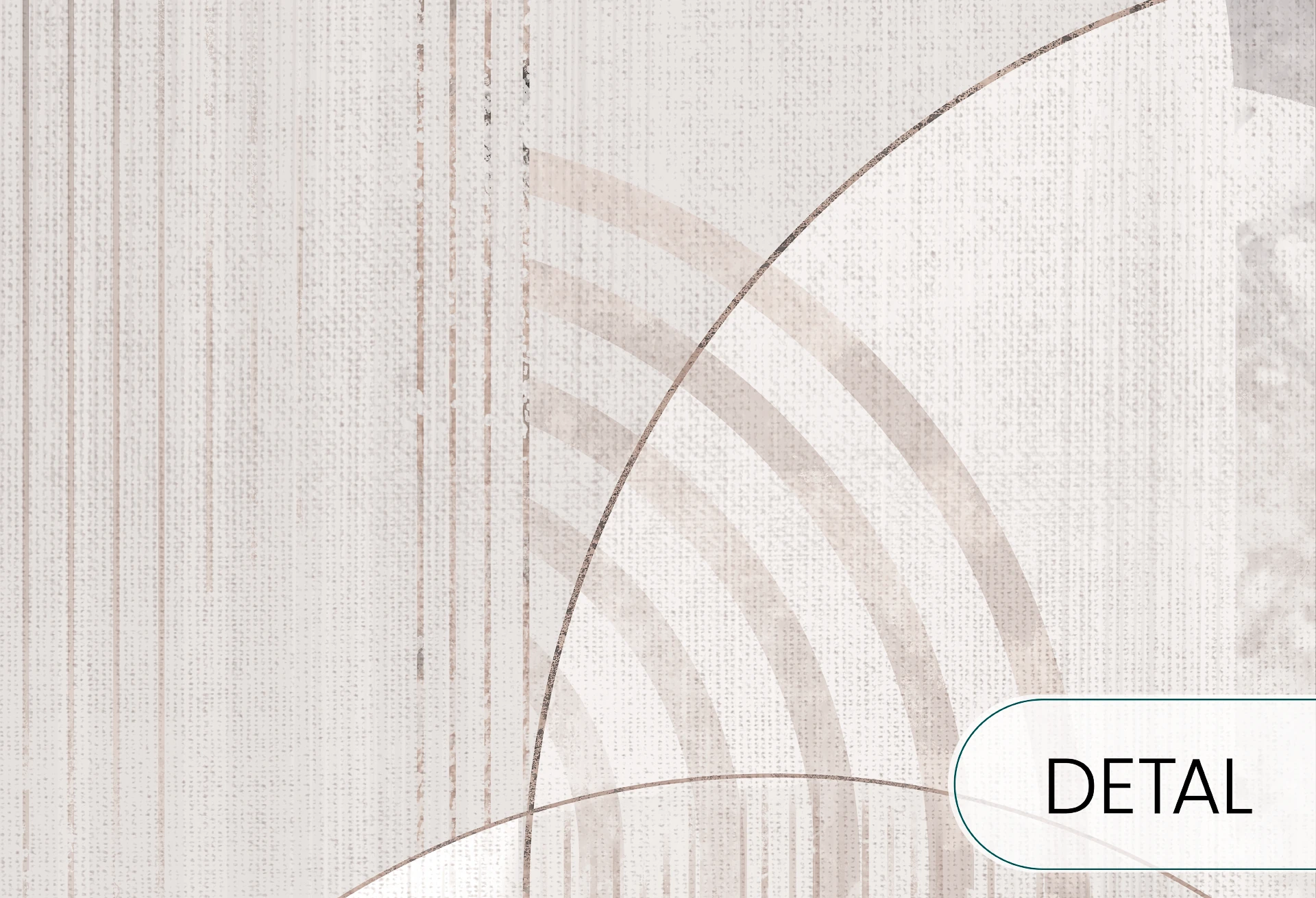 MODERN ARCHES - nude - tapeta do salonu z geometrycznym wzorem