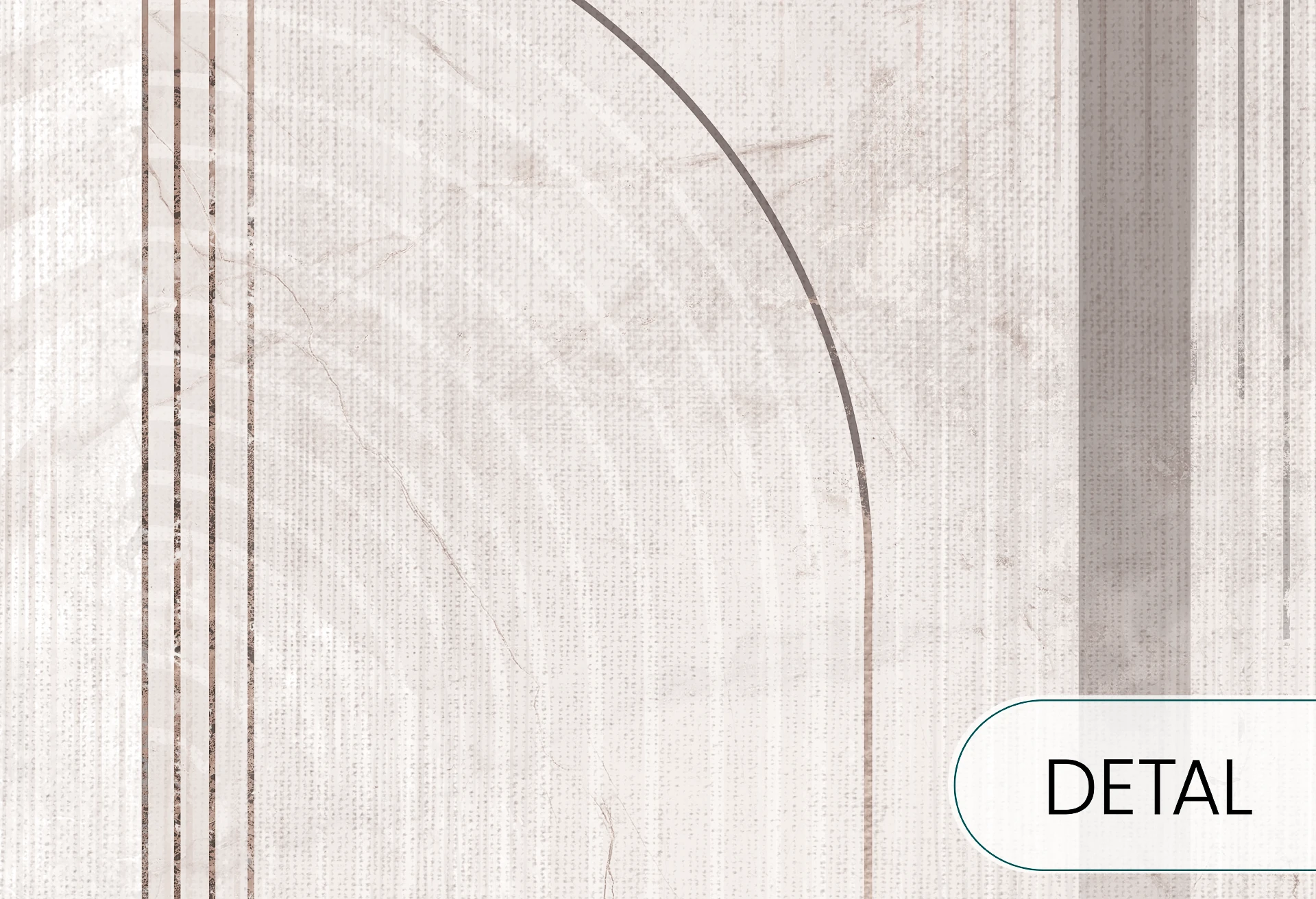 MODERN ARCHES - nude - tapeta do salonu z geometrycznym wzorem