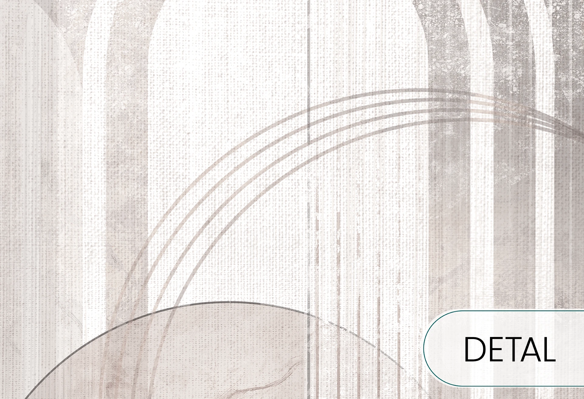 MODERN ARCHES - nude - tapeta do salonu z geometrycznym wzorem