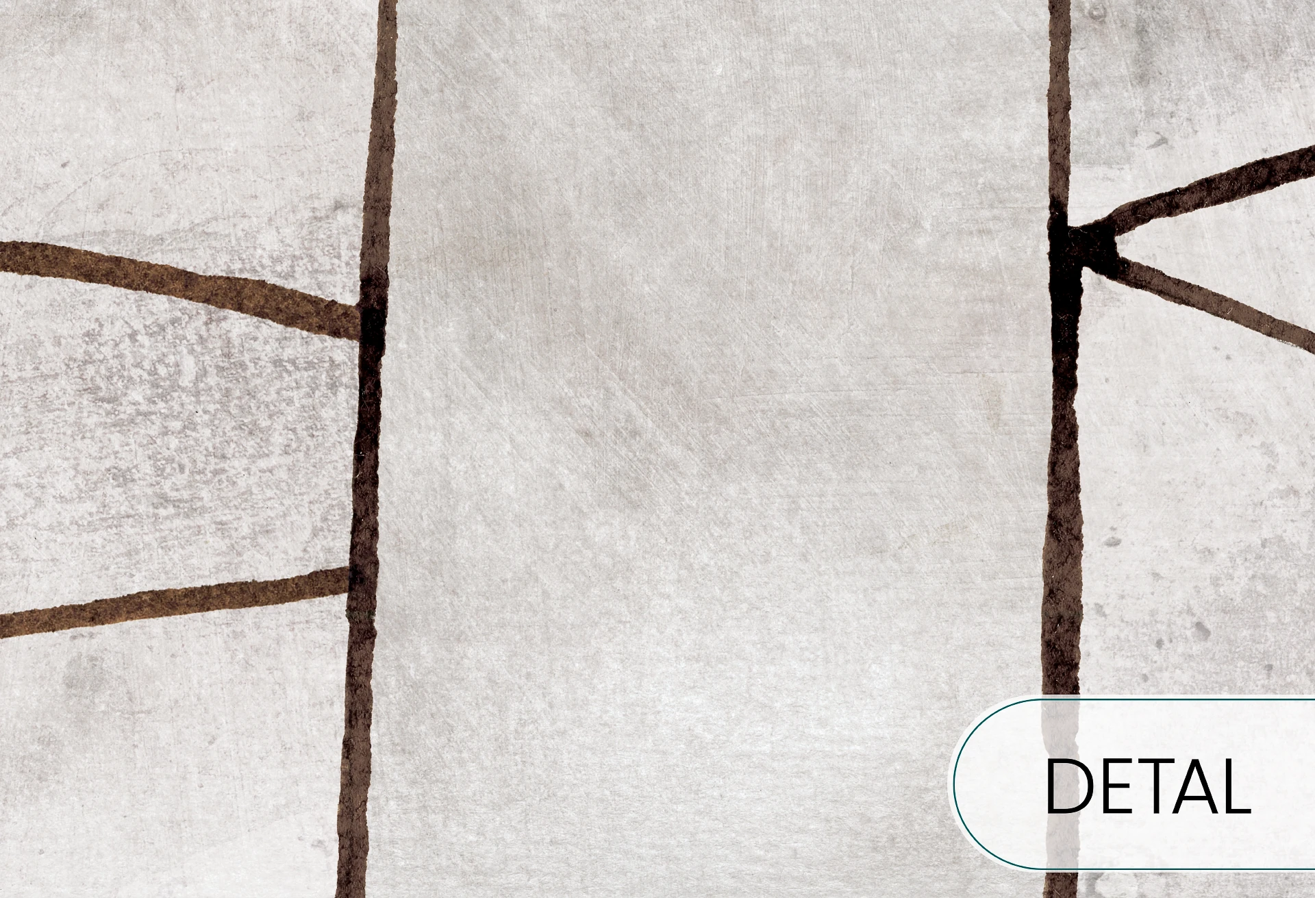 LINEA - coffee - tapeta geometryczna w stylu skandynawskim