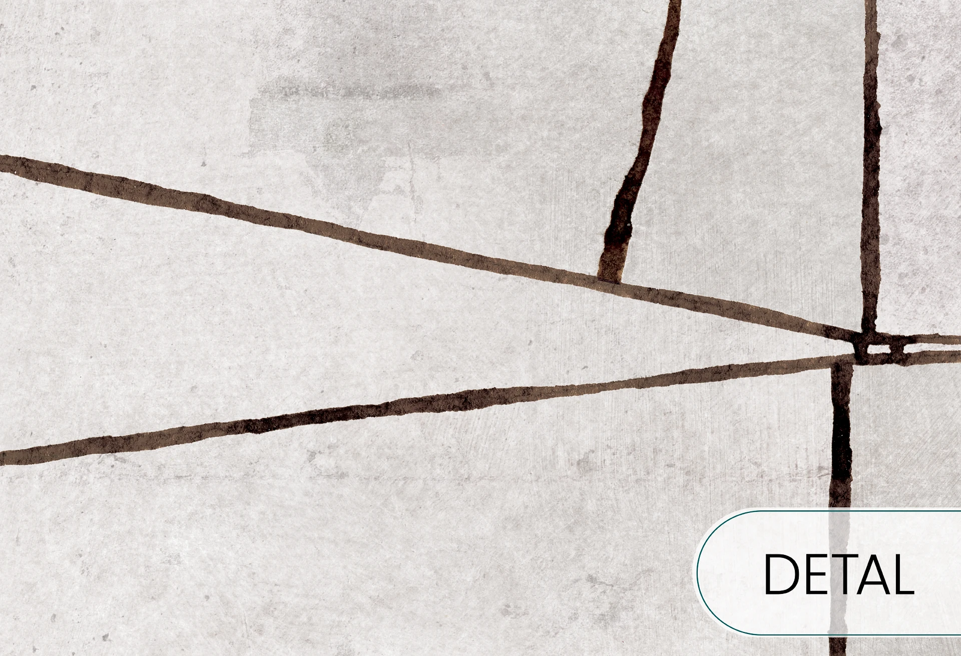 LINEA - coffee - tapeta geometryczna w stylu skandynawskim