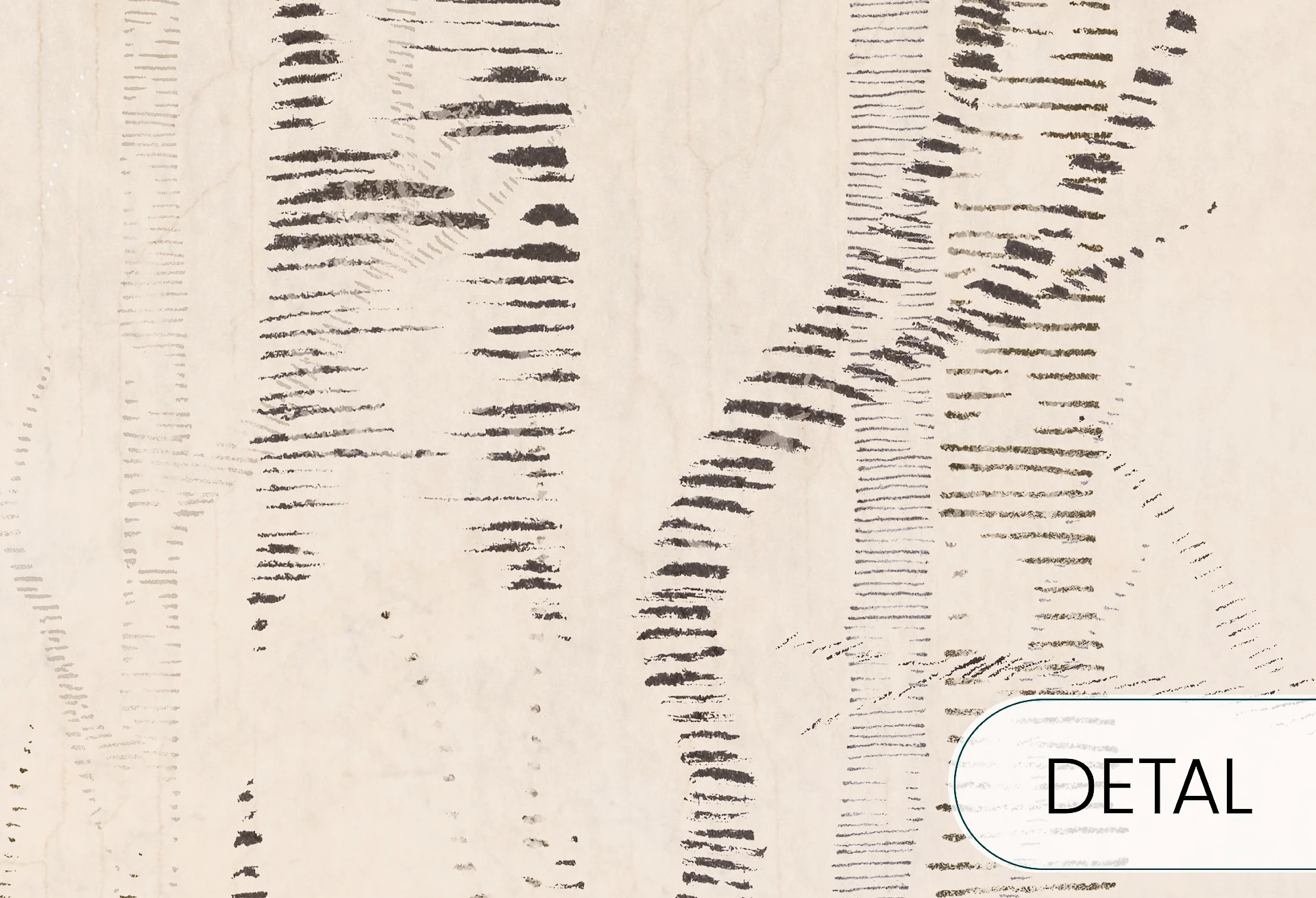 WOODS - beige - tapeta w brzozy w stylu skandynawskim