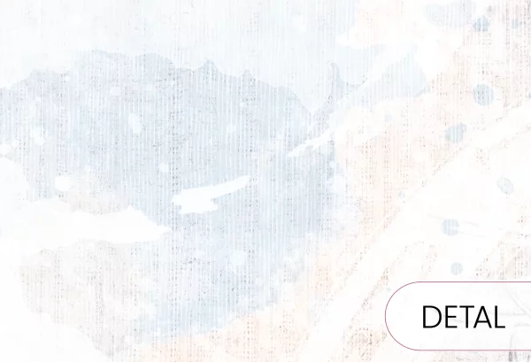 GALOP - blue - tapeta z koniem - detal