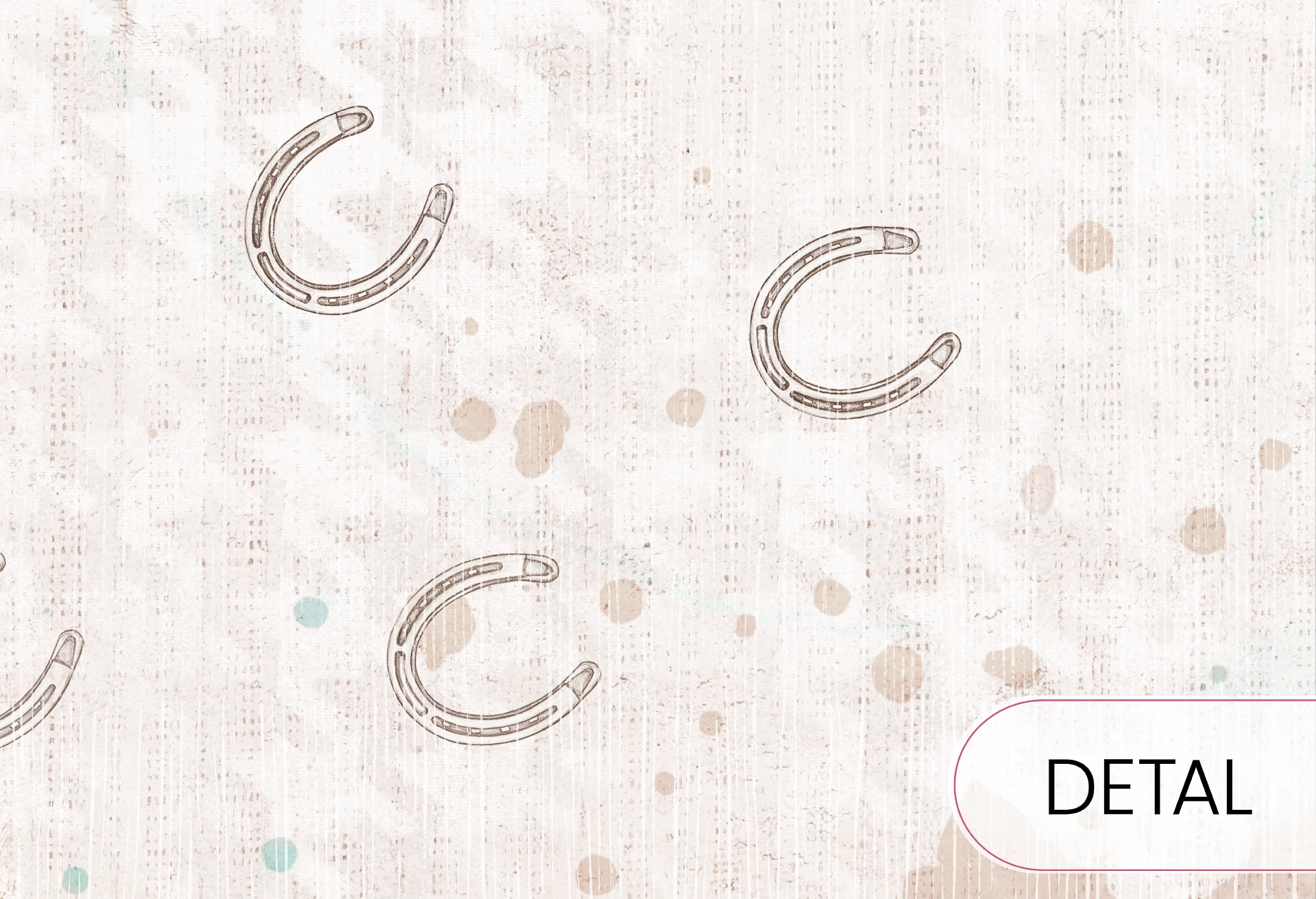 GALOP - mint- tapeta z galopującym koniem