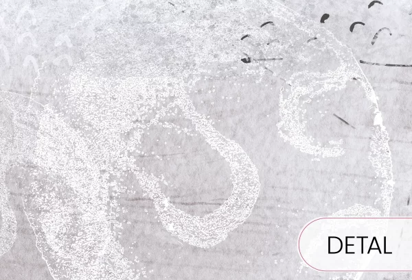 SOCCER - black and white - tapeta do pokoju chłopca z piłkarzem - detal