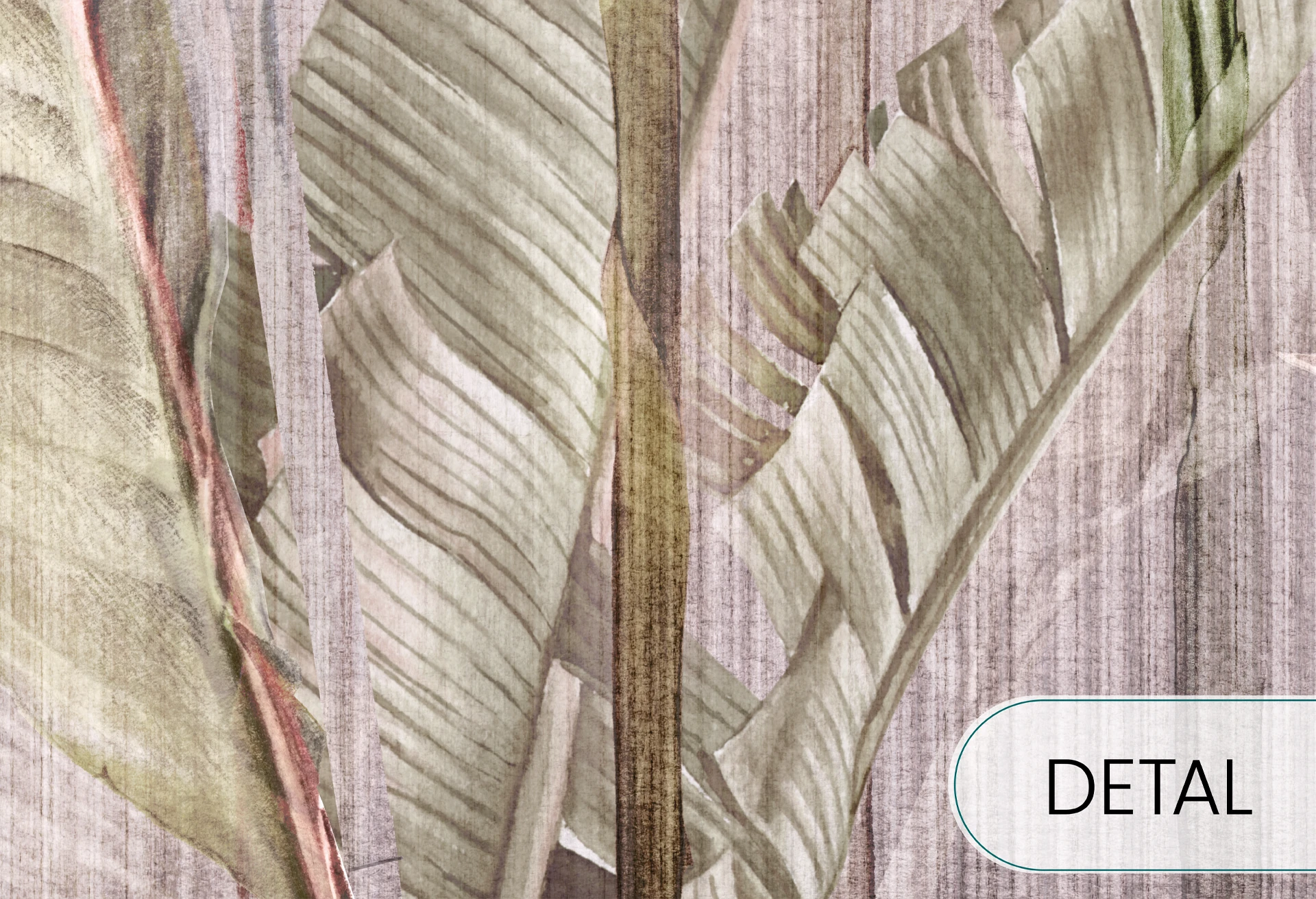 RIVIERA HERON - cool - egzotyczna tapeta do sypialni z czaplą