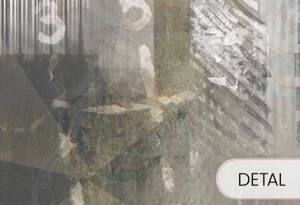 FAST CAR - green -  tapeta z samochodem do pokoju nastolatka - detal