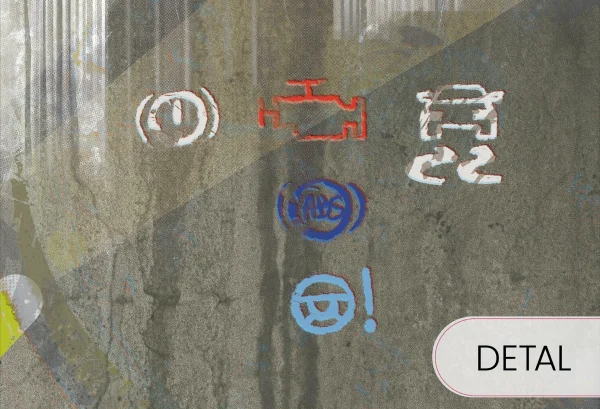 FAST CAR - green -  tapeta z samochodem do pokoju nastolatka - detal