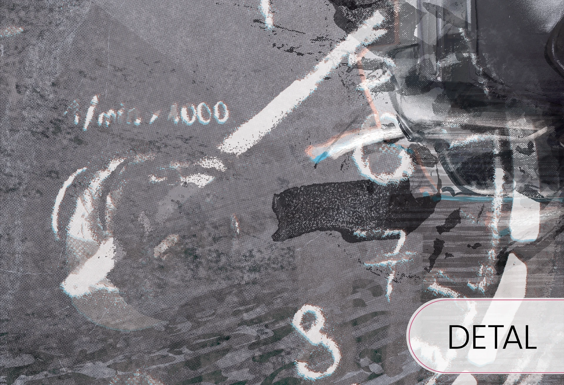 FAST CAR -white-  tapeta idealna dla chłopaka