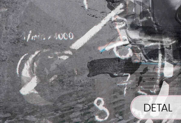 FAST CAR -white-  tapeta idealna dla chłopaka - detal