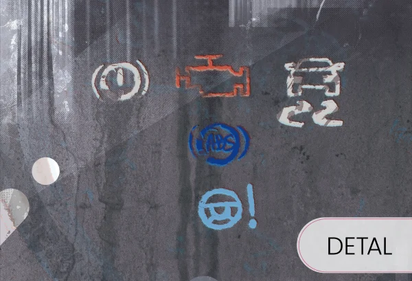 FAST CAR -white-  tapeta idealna dla chłopaka - detal