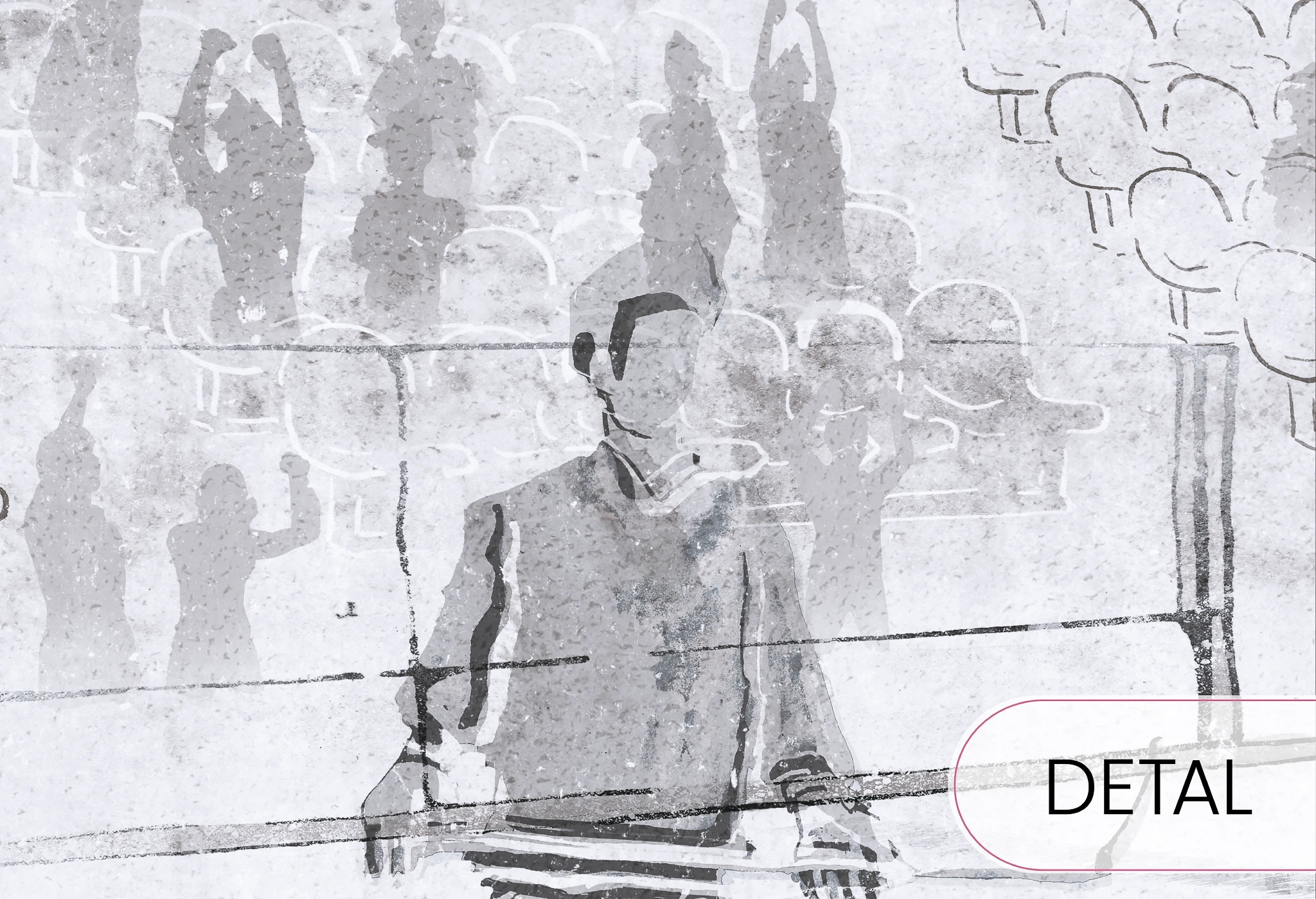 HOCKEY -ice grey  - tapeta z motywem hokeja do pokoju chłopca