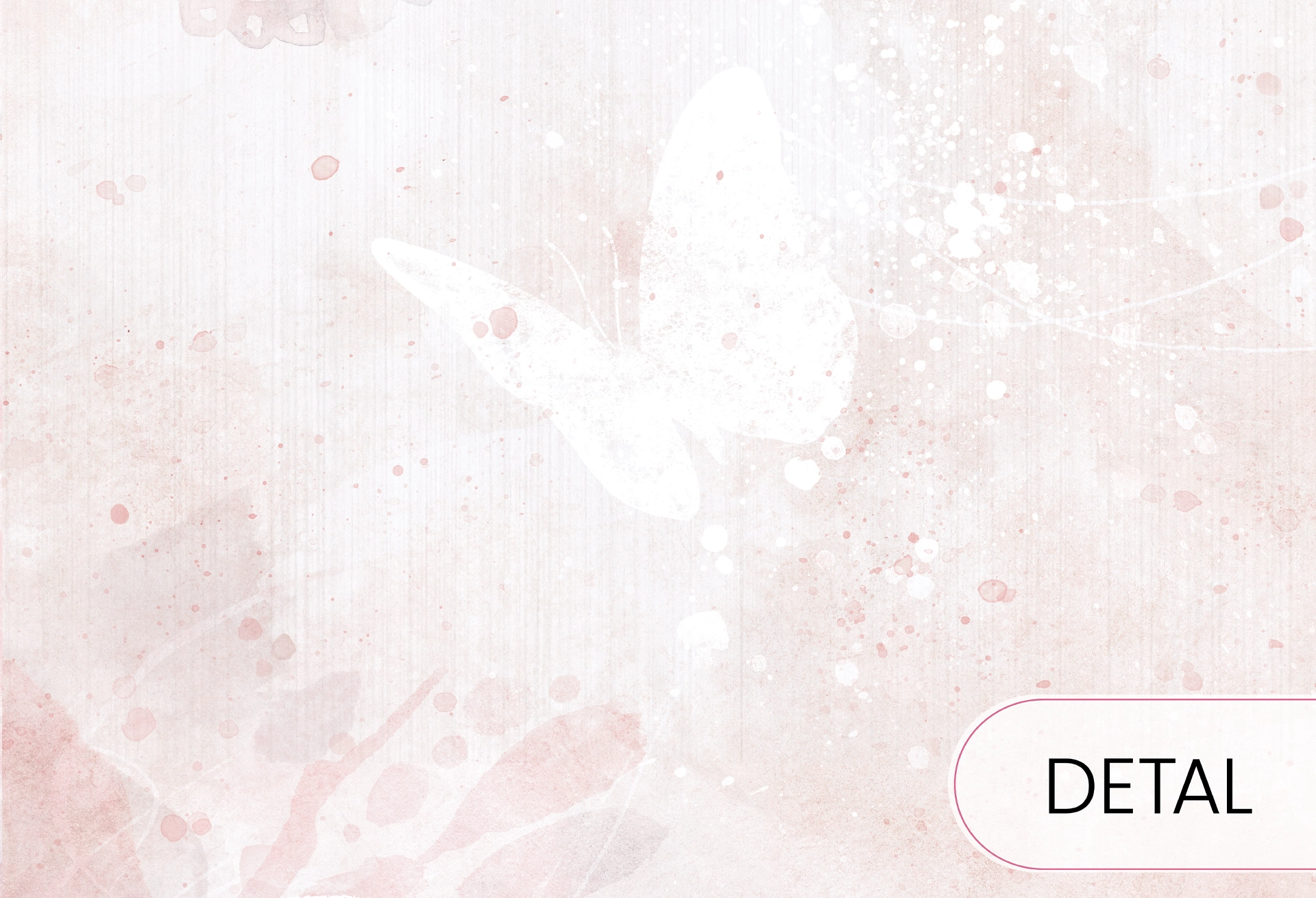 MARIPOSA - rose- tapeta dla nastolatki z motylami