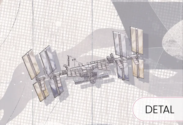 SPACE ZONE - milky -  tapeta galaktyka idealna dla nastolatka - detal