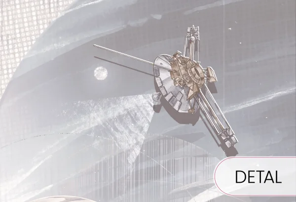 SPACE ZONE - milky -  tapeta galaktyka idealna dla nastolatka - detal