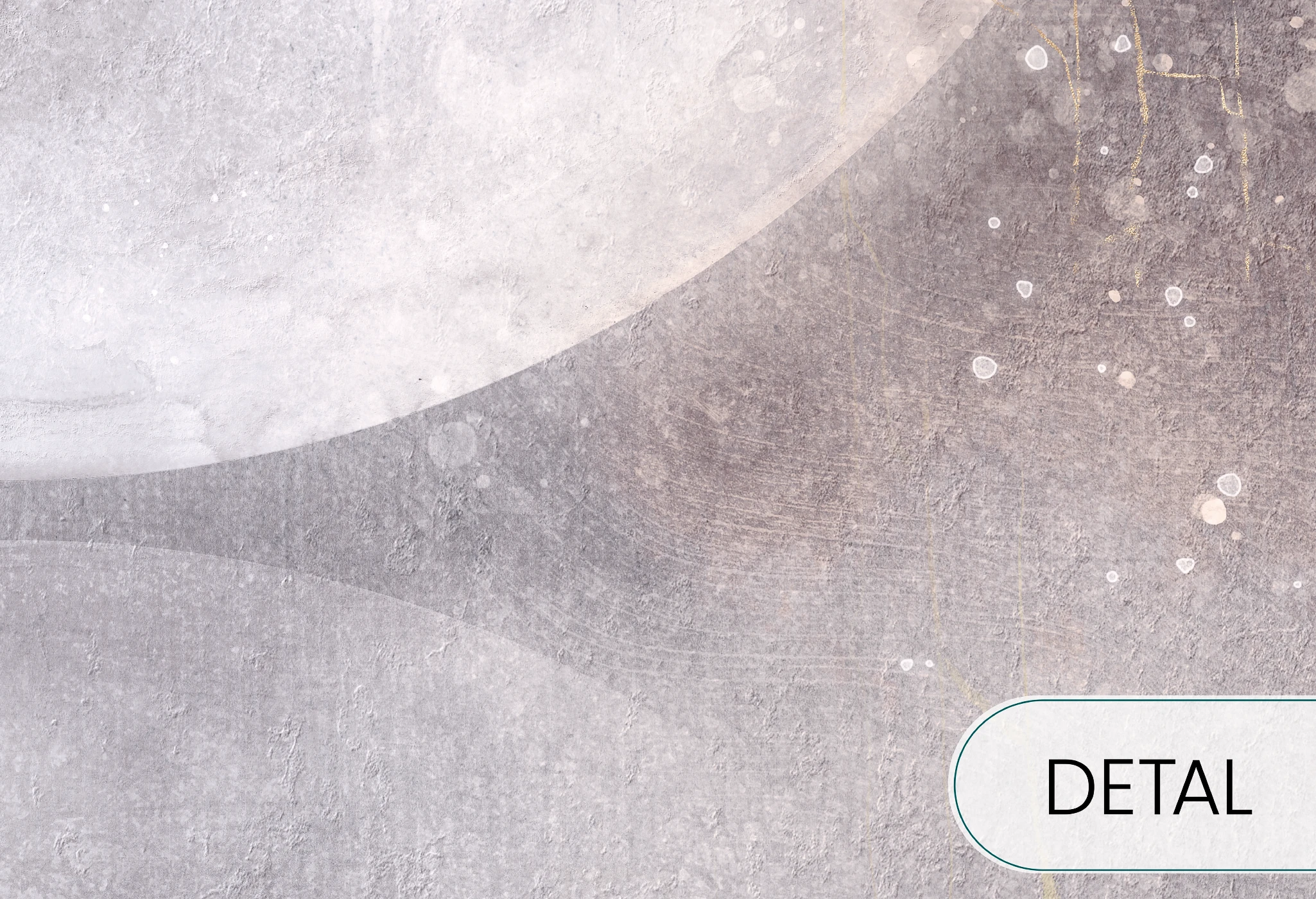 MOONLIGHT - warm grey - elegancka tapeta do salonu z dużym księżycem