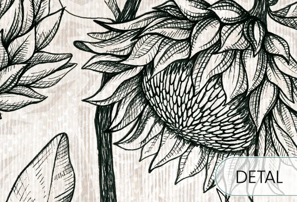PROTEA MODERN - linear - nowoczesna tapeta w stylu skandynawskim - detal