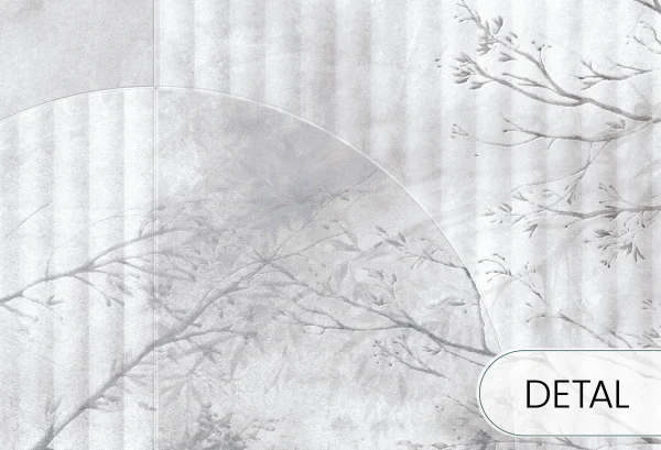 ALBERO - fogg - geometryczna tapeta z motywem drzew - detal