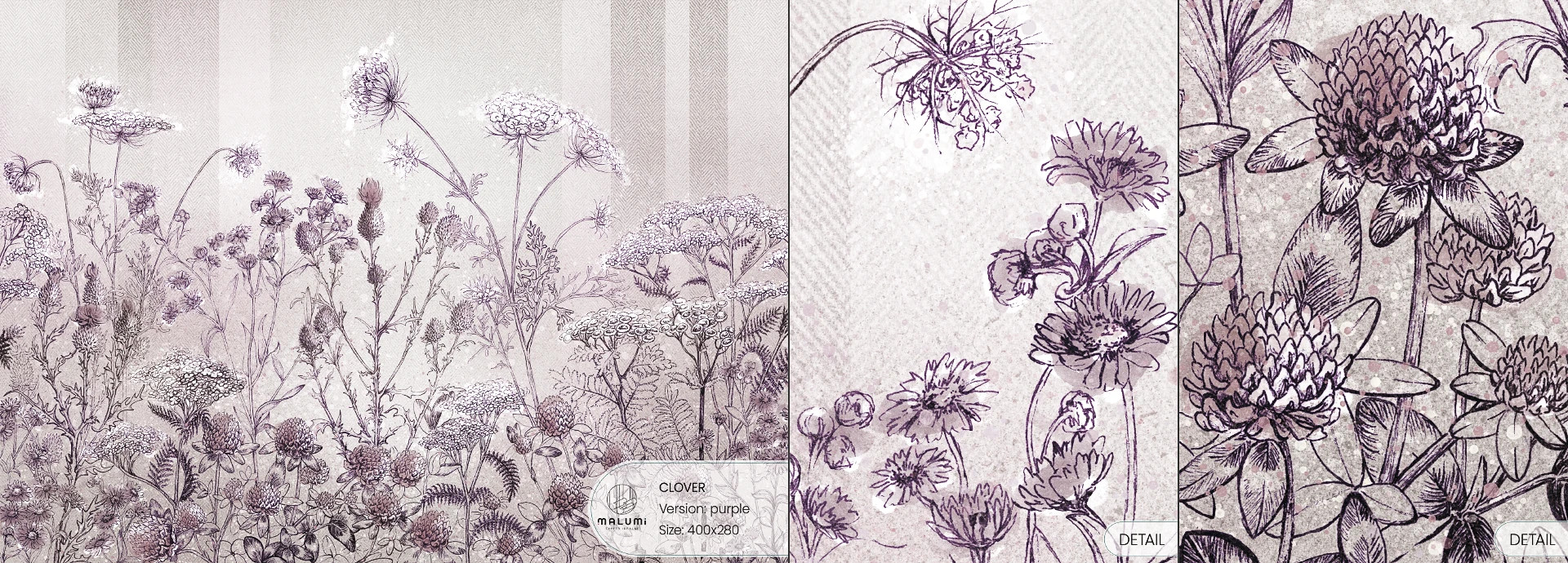 CLOVER - purple - próbka