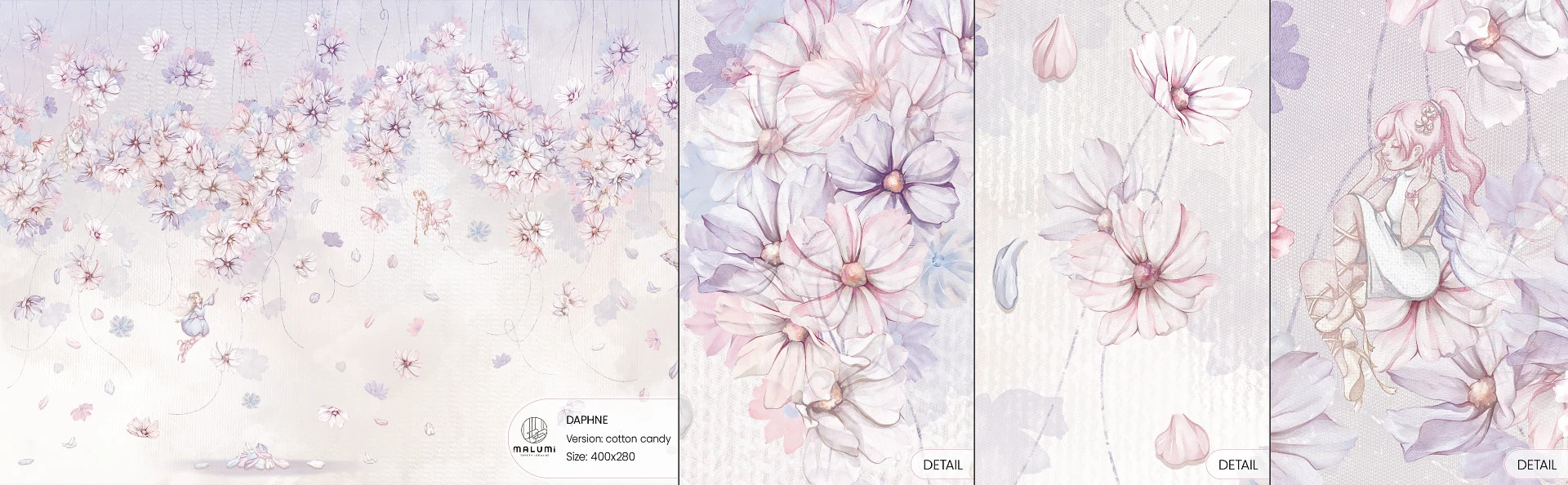 DAPHNE - cotton candy - próbka