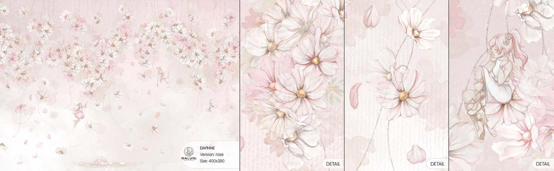 DAPHNE - rose - próbka