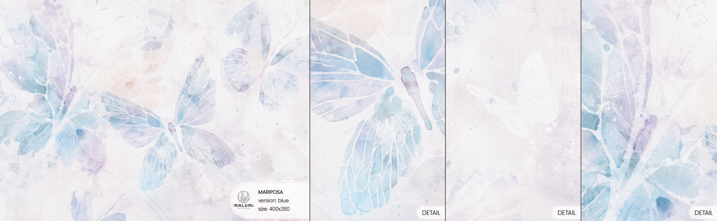 MARIPOSA - blue - próbka