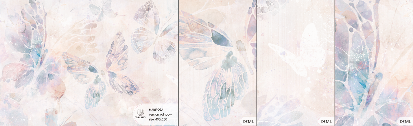 MARIPOSA - rainbow - próbka