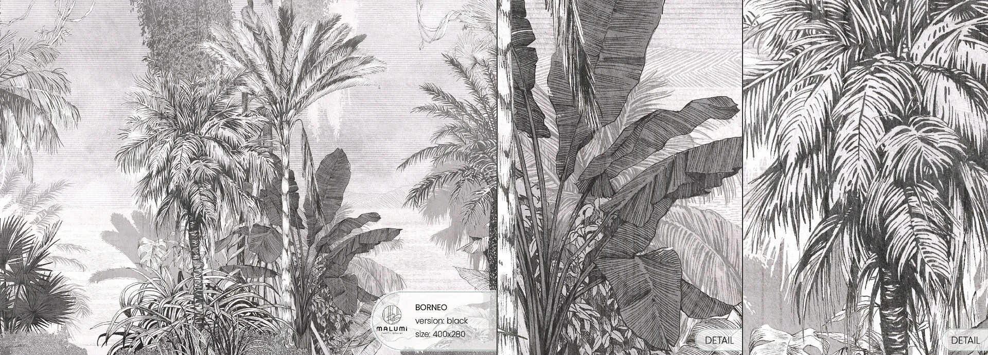 BORNEO - black- próbka