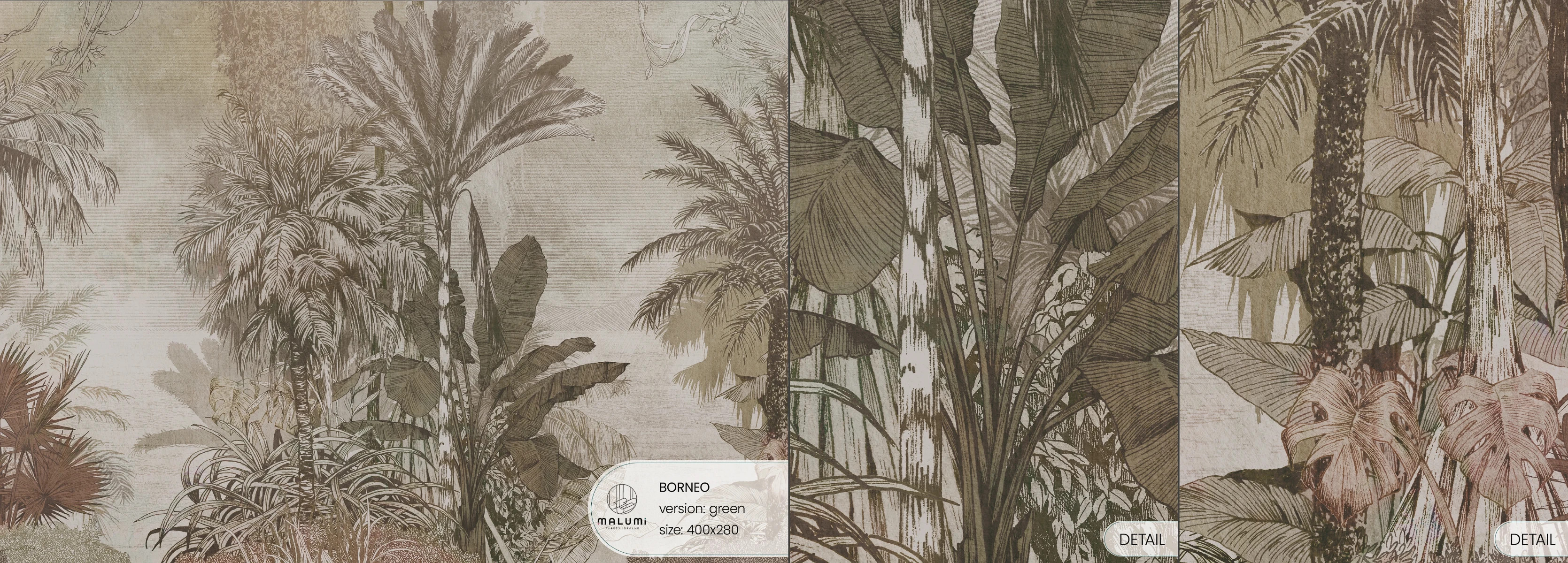 BORNEO - green - próbka