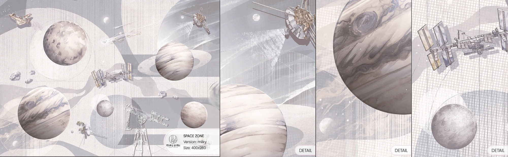 SPACE ZONE - milky - próbka