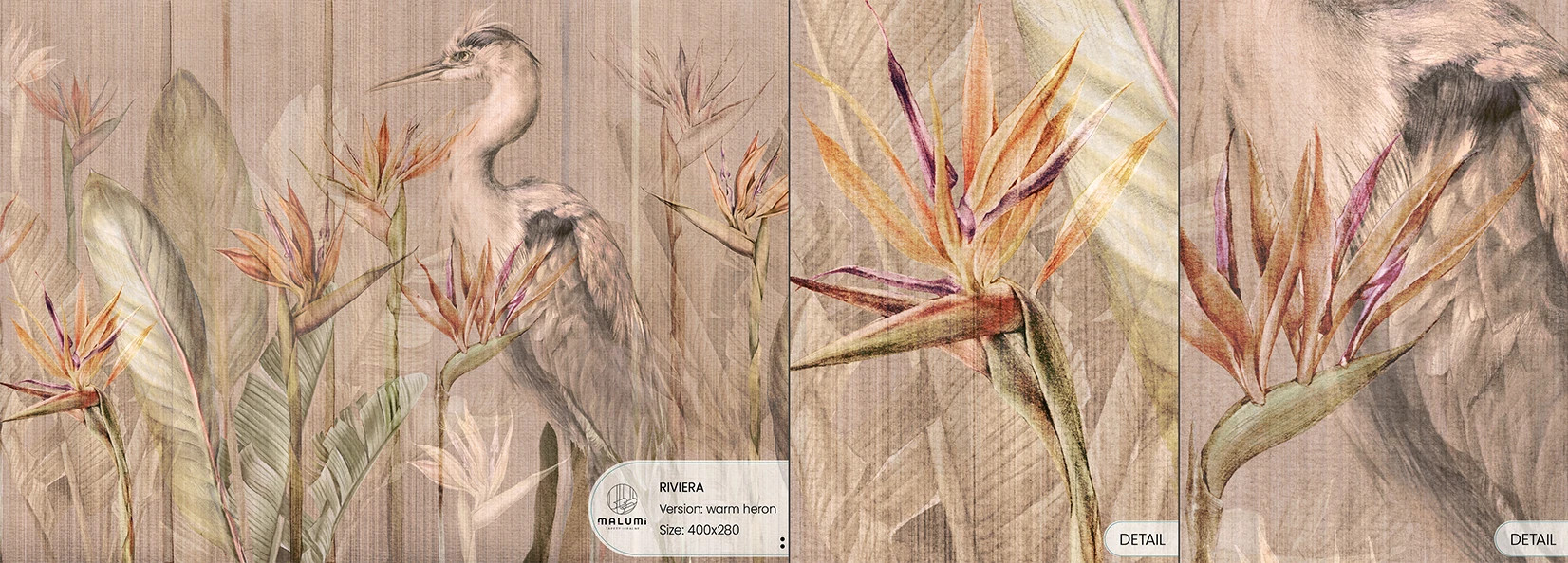 RIVIERA HERON - warm -  próbka