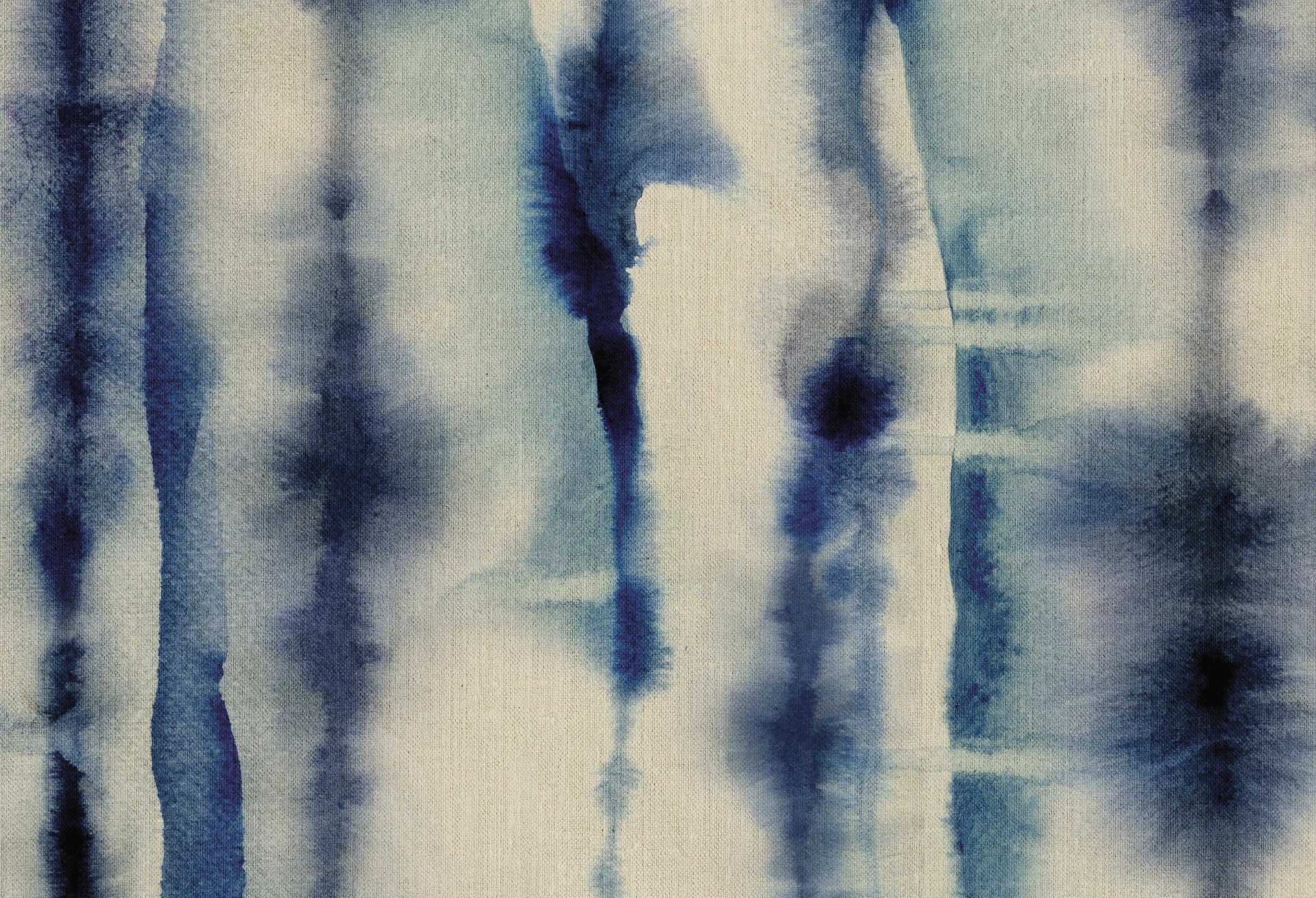 AURORA - navy abstraction - 1 & 2 -  artystyczna tapeta do salonu lub sypialni