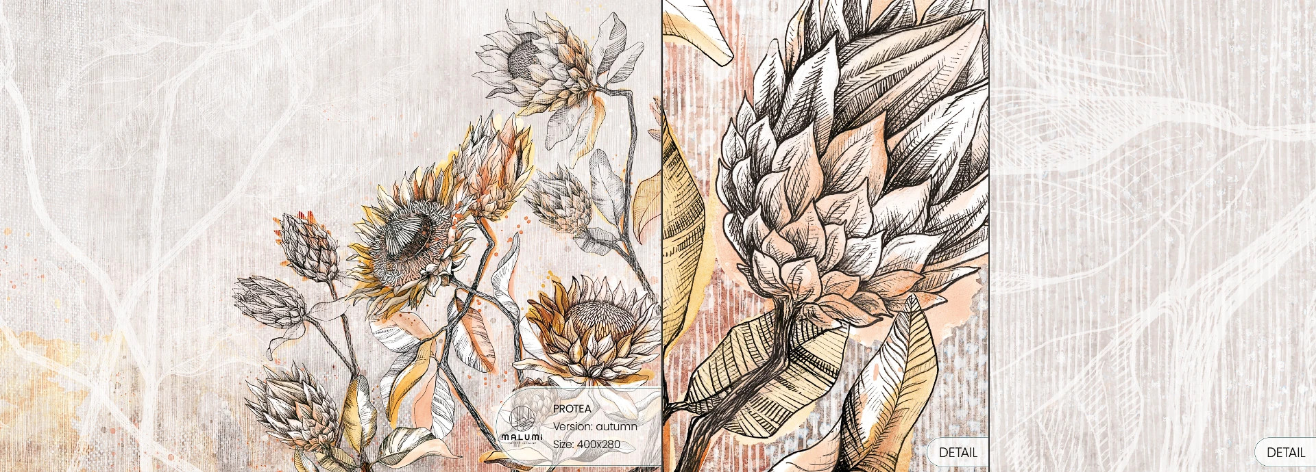 PROTEA - autumn - próbka