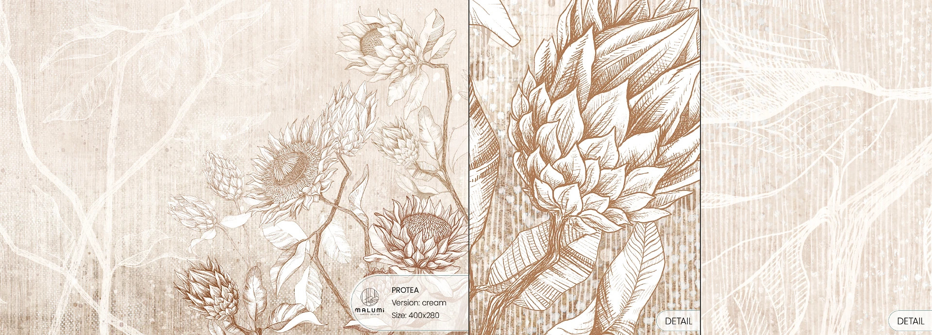 PROTEA - cream - próbka