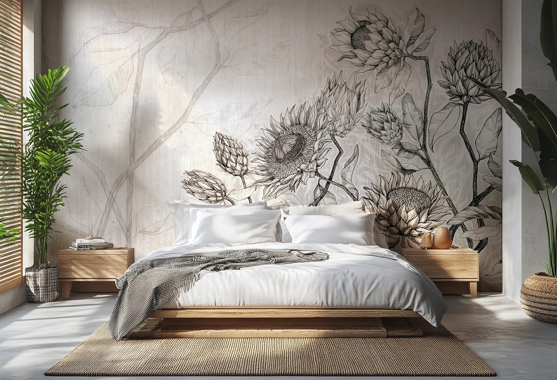 PROTEA MODERN - linear - nowoczesna tapeta w stylu skandynawskim