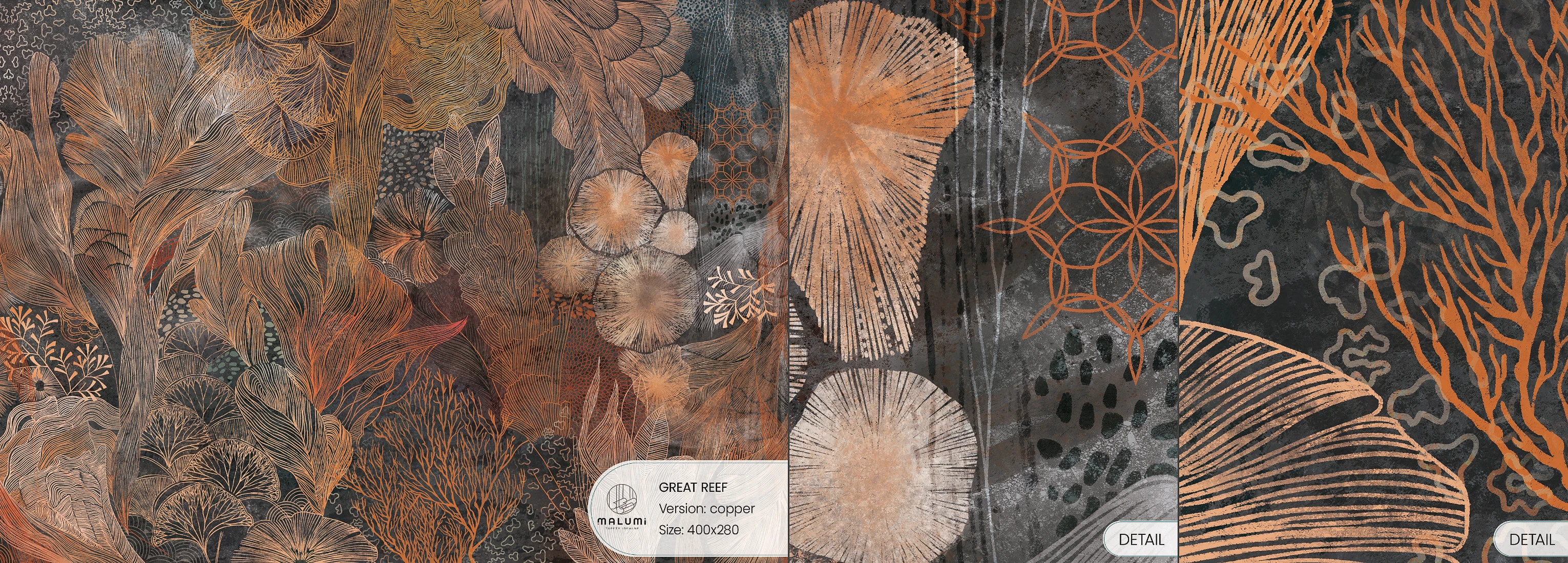 GREAT REEF - copper - próbka