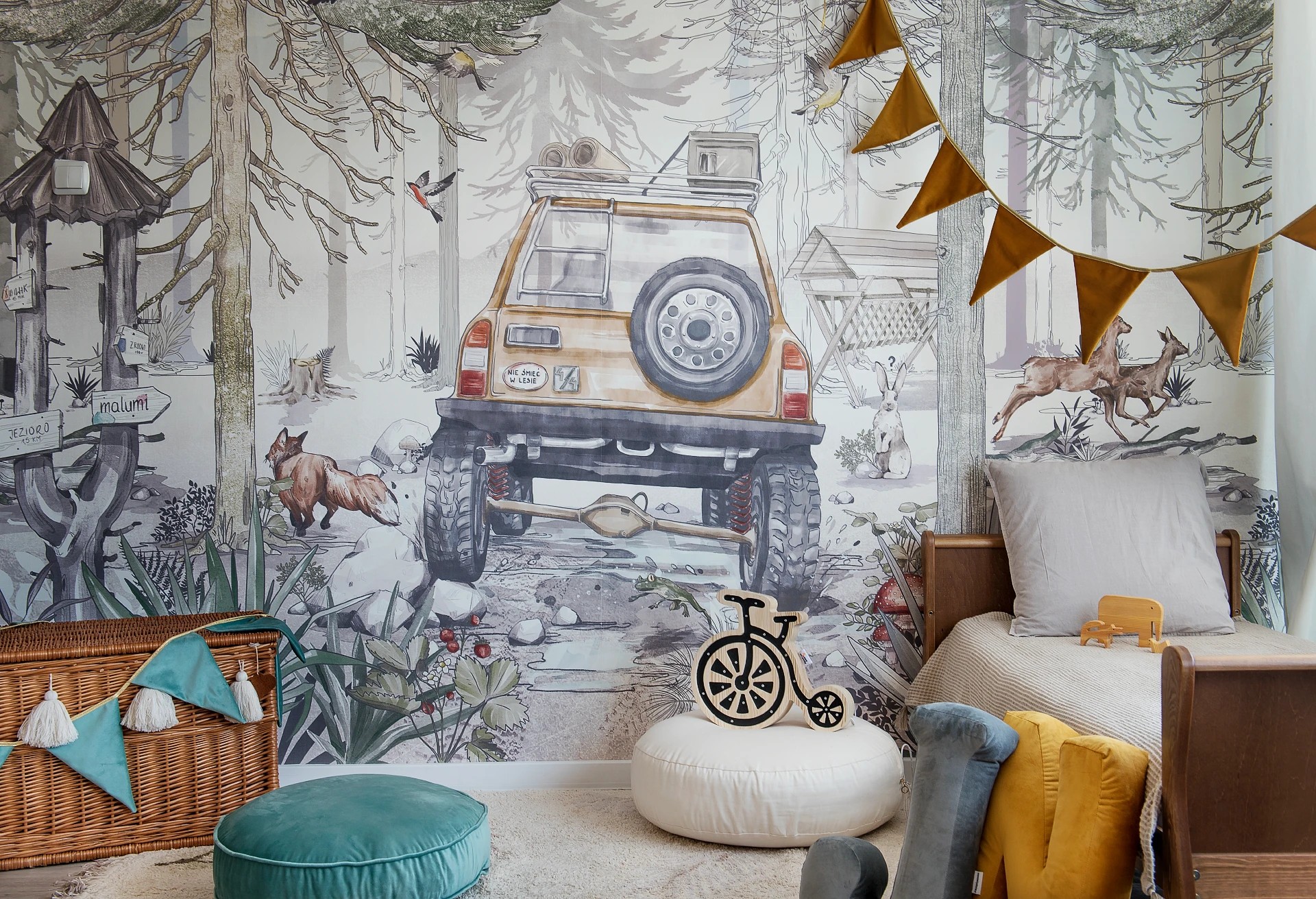 JEEP TRIP - tapeta z autem terenowym