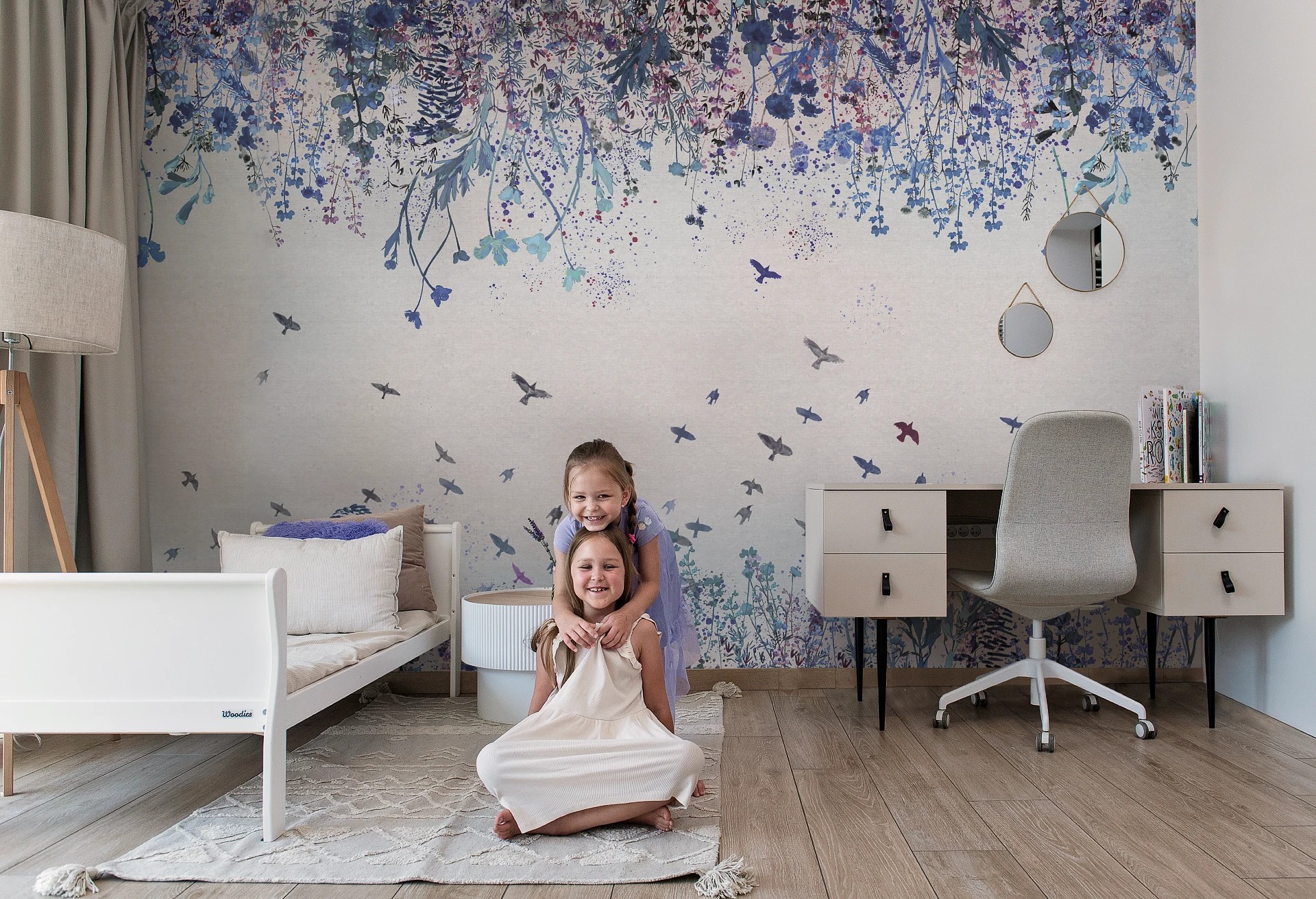 MEADOW - kolor 03 - tapeta dla nastolatki w kwiaty