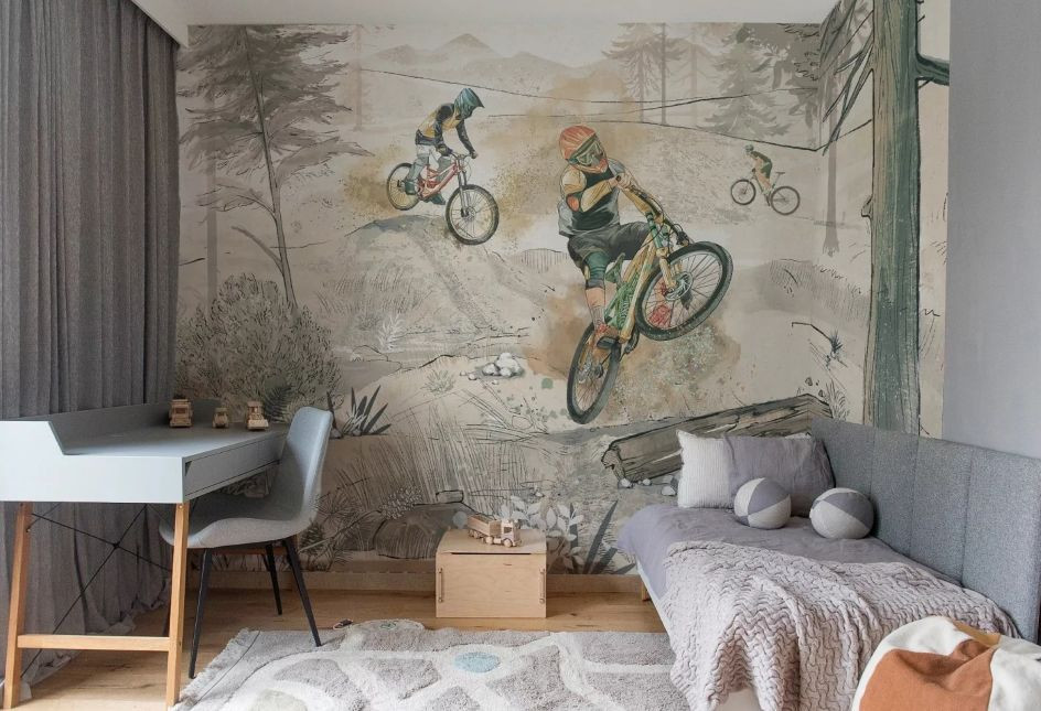 Tapeta do pokoju młodzieżowego-odmień pokój nastolatka i podkreśl jego styl