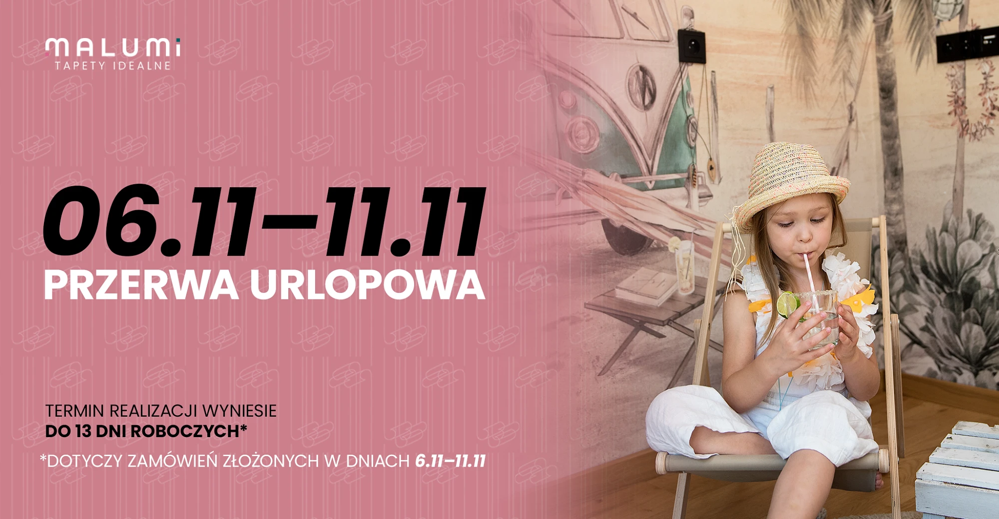 Urlop - 6.11 - 11.11